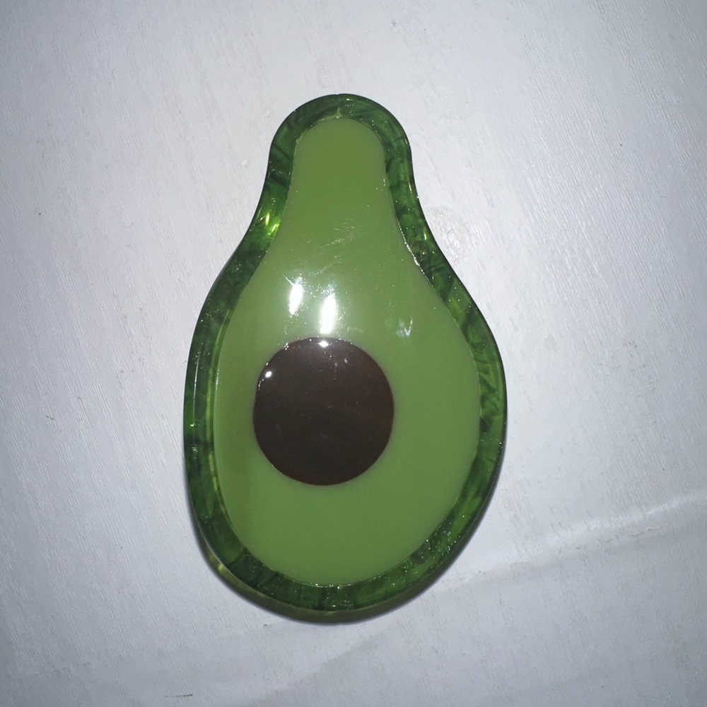 Avocado hair claw clip. Never worn